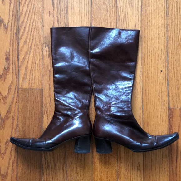 Costume National Leather Boots - Picture 5 of 8